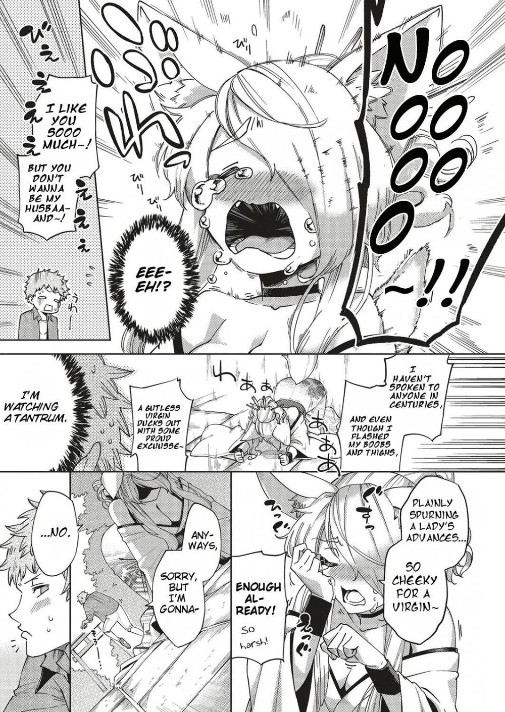 Hentai Manga Comic-Assertive Fox Spirit-Read-5